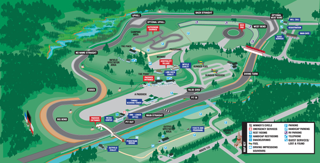 Facilty Track Map